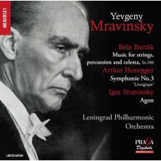 穆拉文斯基指揮巴爾托克、奧乃格＆史特拉文斯基 Mravinsky/Bartok, Honegger, Stravinsky